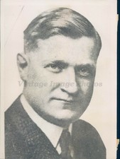 1935 Nt Mears St Paul Mn Business Man Football Games State Council Vintage Photo