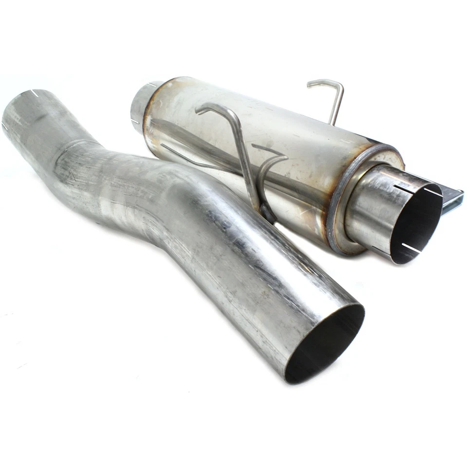 Silenciador MK96116 MBRP para caminhão Ram redondo Dodge 3500 2500 2004-2007 - Imagem 3 de 4