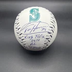 Felix Hernandez Signed Mariners Baseball Inscribed King Felix Cy Young Fanatics