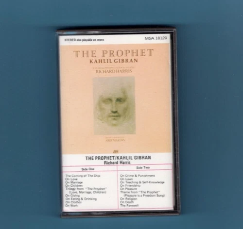 The Prophet / Kahlil Gibran - Richard Harris - Cassette M5A 18120