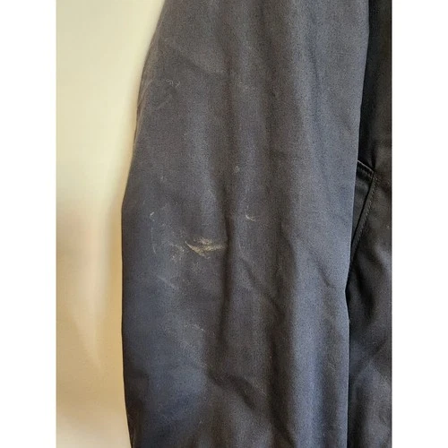 US Navy Utility Jacket Black DSCP Quarterdeck Collection Bomber Workwear image 2