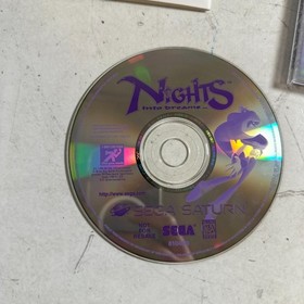 Nights Into Dreams with New 3D Control Pad Controller Sega Saturn, 1996