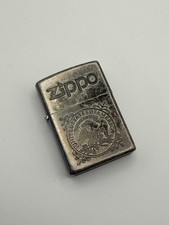 Vintage 1995 Zippo Lighter - United States of America Eagle Emblem
