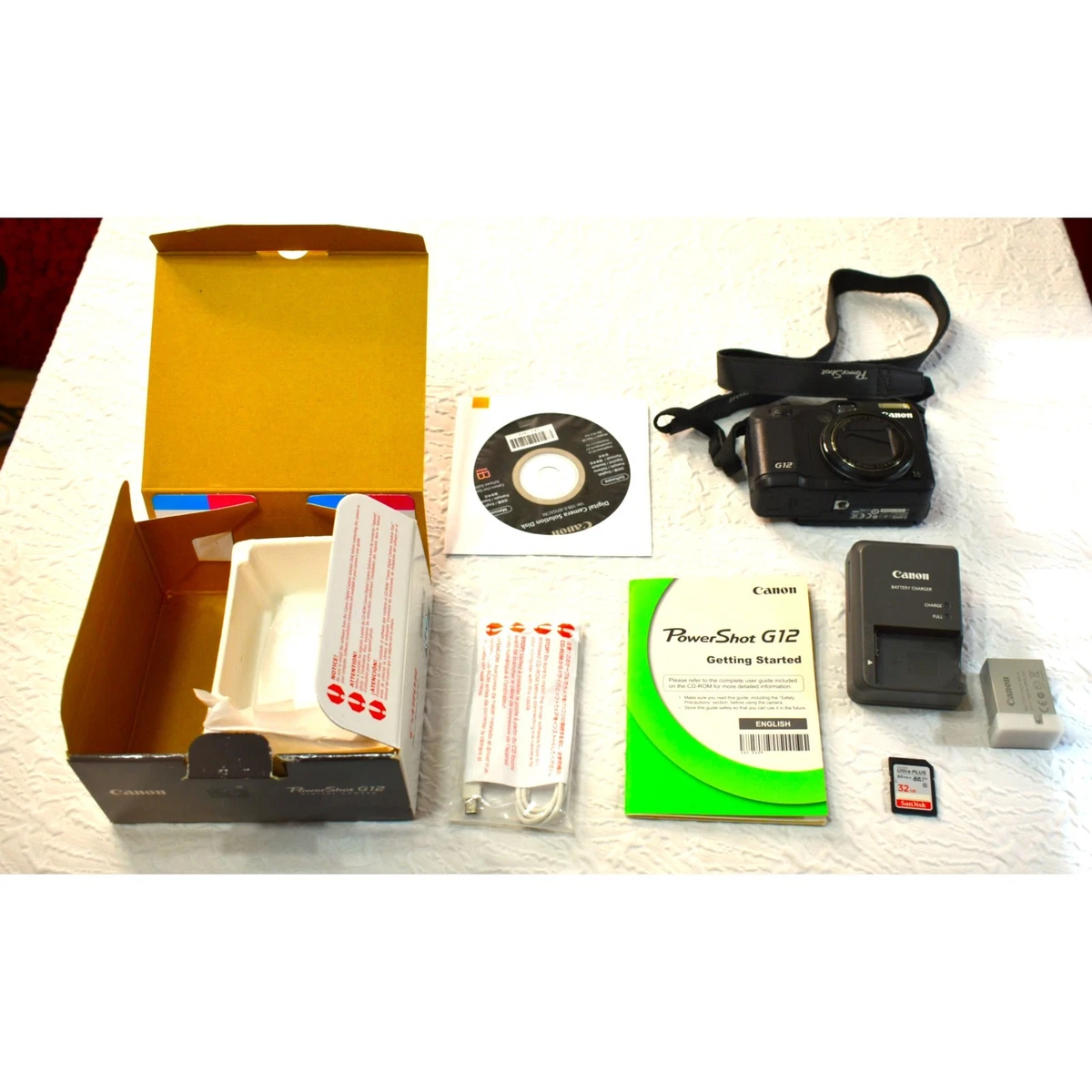 佳能PowerShot g12 数码相机| eBay