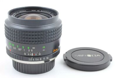 Excellent+++++] Minolta MC W. Rokkor SI 24mm f2.8 Wide Angle MF