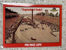 Pre-Race Laps Legends Of Indy 1992 Card #67 Indianapolis Motor Speedway