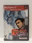 Tekken Tag Tournament Greatest Hits (PlayStation 2, 2002) case, and game. Tested
