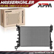 Kühler Wasserkühler Motorkühler Schaltgetriebe für Opel Corsa D 1.0 1.2 1.4 LPG