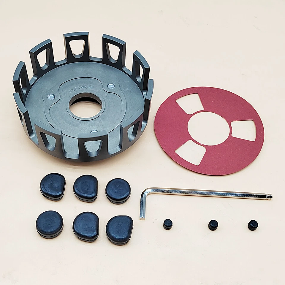 Kit de cesta de embrague CNC Billet de alta resistencia para Yamaha Blaster 200 YFS200 1988-2006 Foto 3 de 4