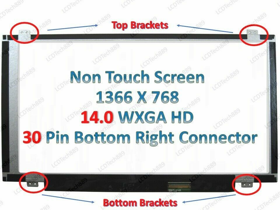 Display LCD Schermo 14.0 LED compatibile con LTN140AT35-H01