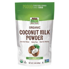Now Organic Coconut Milk Powder, 12 Ounces