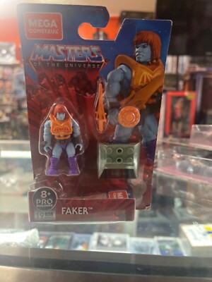 Mega Construx Masters of the Universe Heroes Series 4 FAKER mini figure New!!
