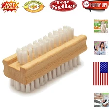 Compact Non-Slip Nail Scrub Brush - Versatile Cleaning for Home and Travel