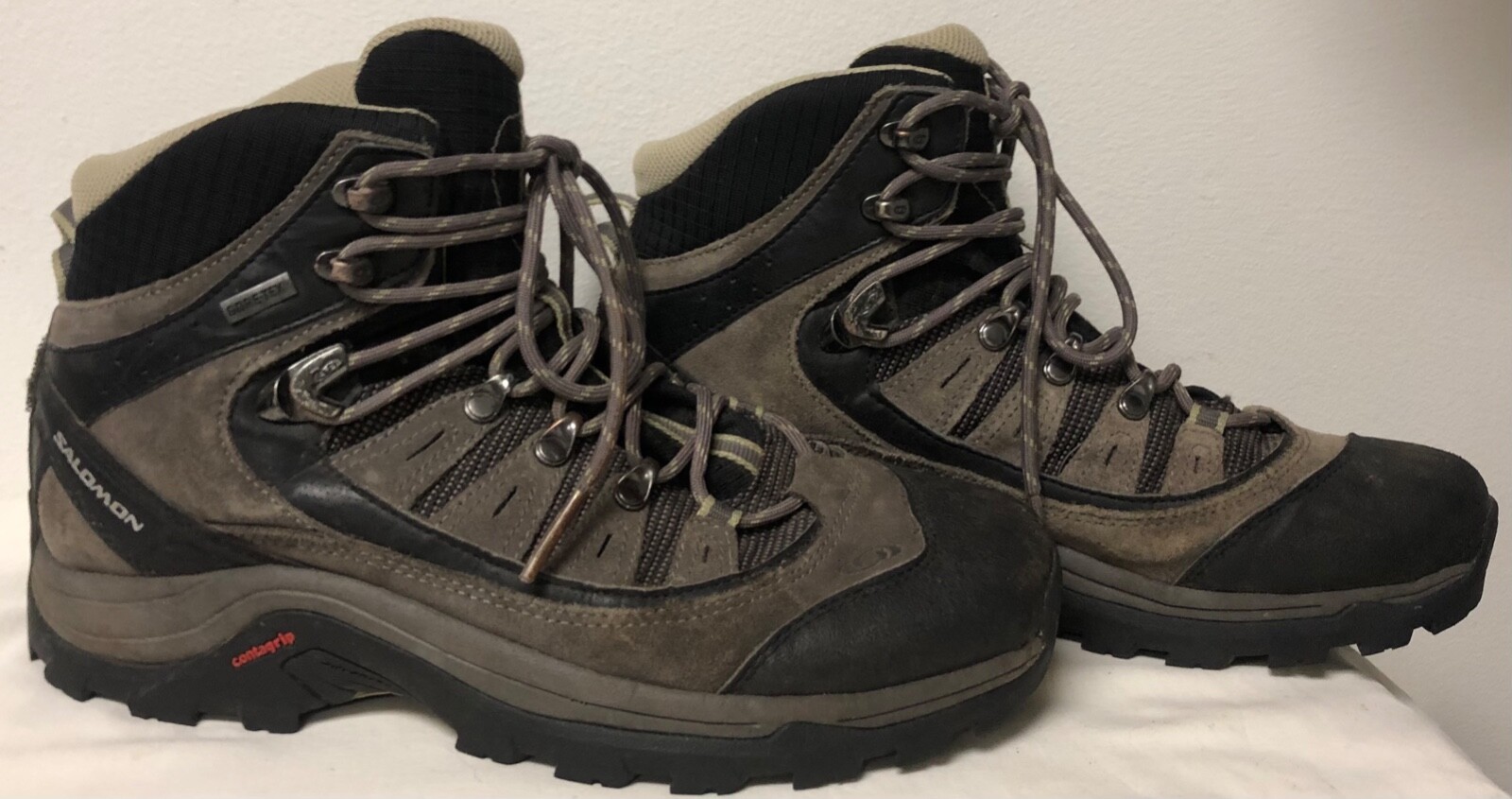 SALOMON QUEST LINEA DONNA STIVALI DA TREKKING GORE TEX CONAGRIP MISURA US 8 EU 40