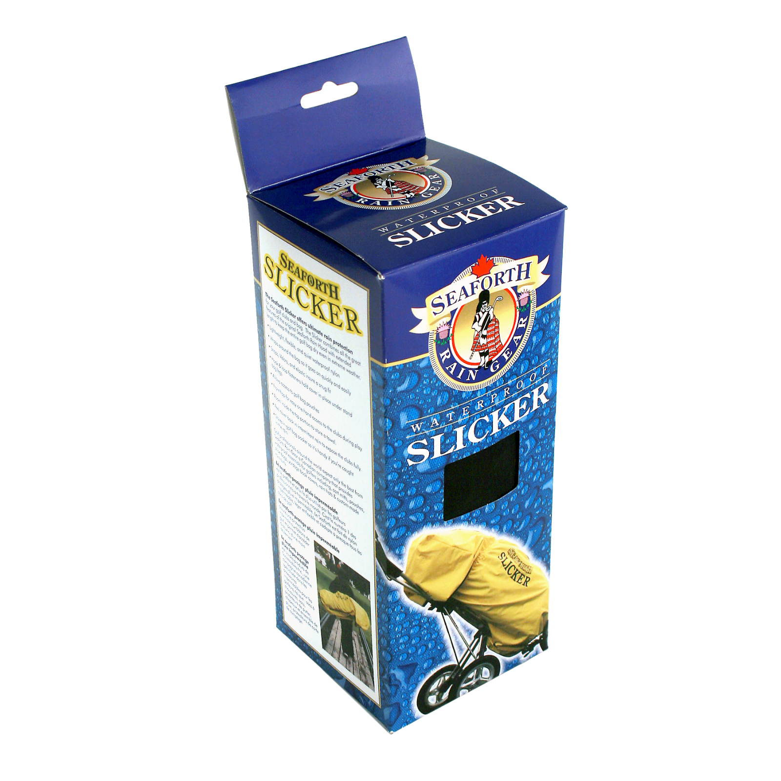 Seaforth Full Golf Bag Waterproof Rain Slicker Cover For Stand or Cart