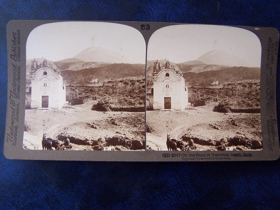 Stéréoview Photo Argentique Acropole - Vintage Avant 1900 - Occasion