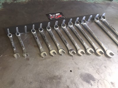 14 slot Wrench Holder / Rack - SnapOn Craftsman Mac Matco Blue Point