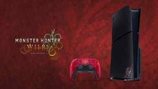 PS5 MONSTER HUNTER WILDS Cover DualSense Wireless Controller Limited Edition