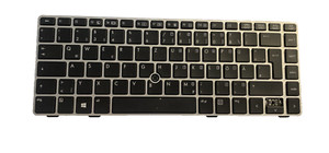 HP EliteBook 8460p 8470p Original Keyboard Nordic Tastatur Nordisch Scandinavian
