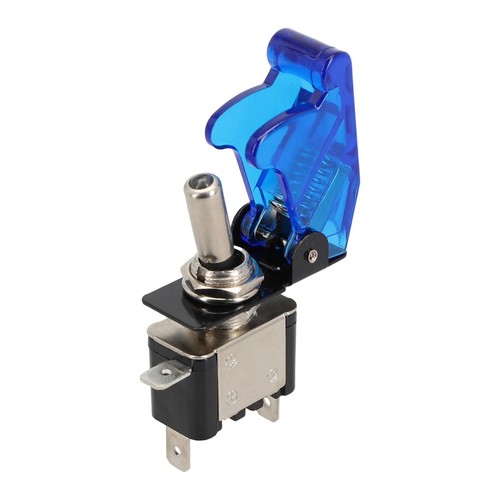 12V ASW07D Toggle Switch with Protective Cover for Car Lighting Systems - Picture 5 of 79