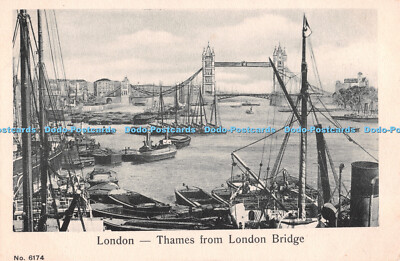 R234872 Nr 6174 London Themse von London Bridge