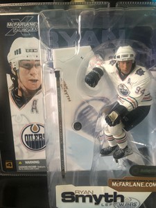 Mcfarlane Nhl Series 4 Ryan Smyth Edmonton Oilers Hockey Figure White Jersey Ebay
