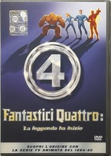 Dvd Fantastici Quattro - La leggenda ha inizio - Serie tv animata 1994/95 Usato