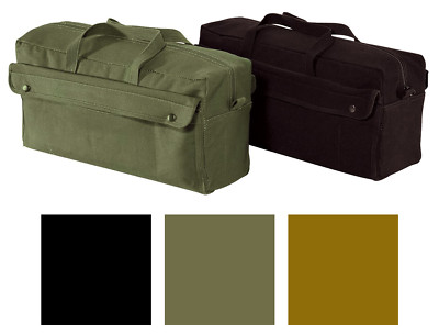Jumbo Heavy-Duty Work Mechanics Tool Bag Strong Cotton Canvas Long Tools Bag