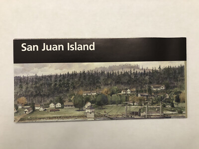 2026 San Juan Island National Historical Park Unigrid Brochure Map Washington