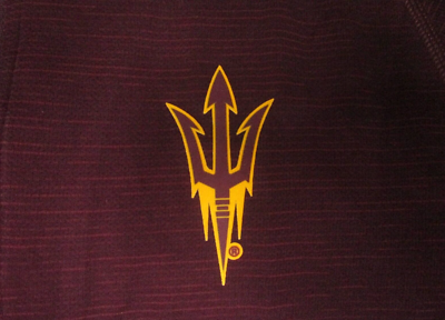 Adidas Arizona State Sun Devils Gamemode 1/4 Zip Polo - Size