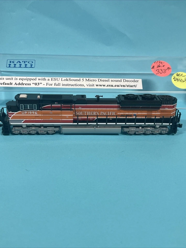 Kato ¡Nuevo! 176-8406-S EMD SD70ACe con LokSound Up (SP) #1996 Foto 2 de 4