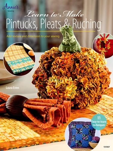 Welcome Fall w Pintucks Ruching Pleats Autumn Colors How To Sewing Pattern Book - Picture 2 of 11