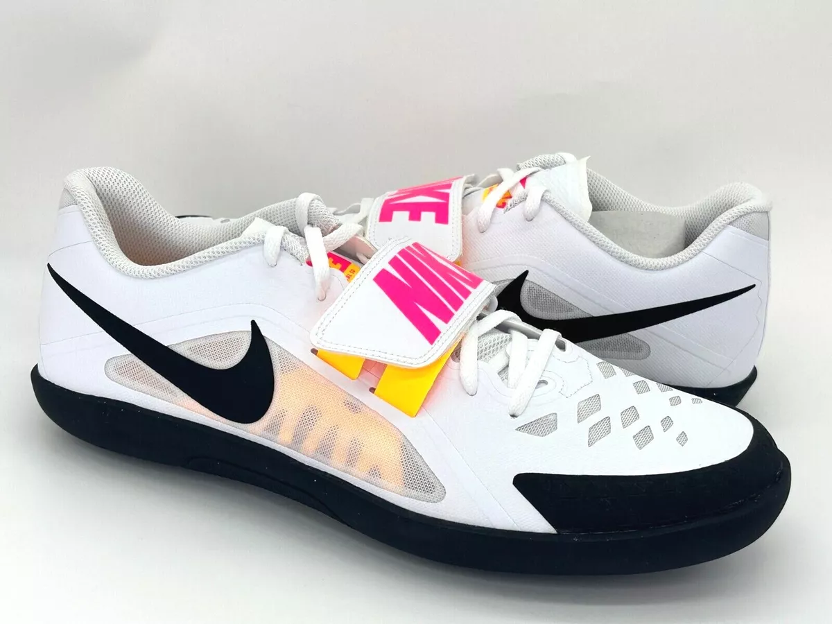 Nike Zoom Rival SD 2 Men's Sizes White Pink Throwing Shoes NEW | eBay