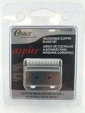 Oster Professional Aspire Adjustable Clipper Blade Set Size 000-1 NEW 76913-570