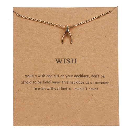 Gold Dipped Pendant Necklace YS106 