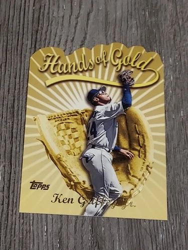 KEN GRIFFEY JR 1999 TOPPS HANDS OF GOLD CARD HG3. MARINERS.
