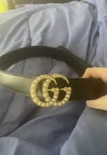 Pearl gucci belt women gg authentic