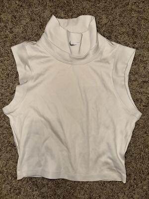 Nike Sportswear Women's Mock Neck Cropped Tank Top UK