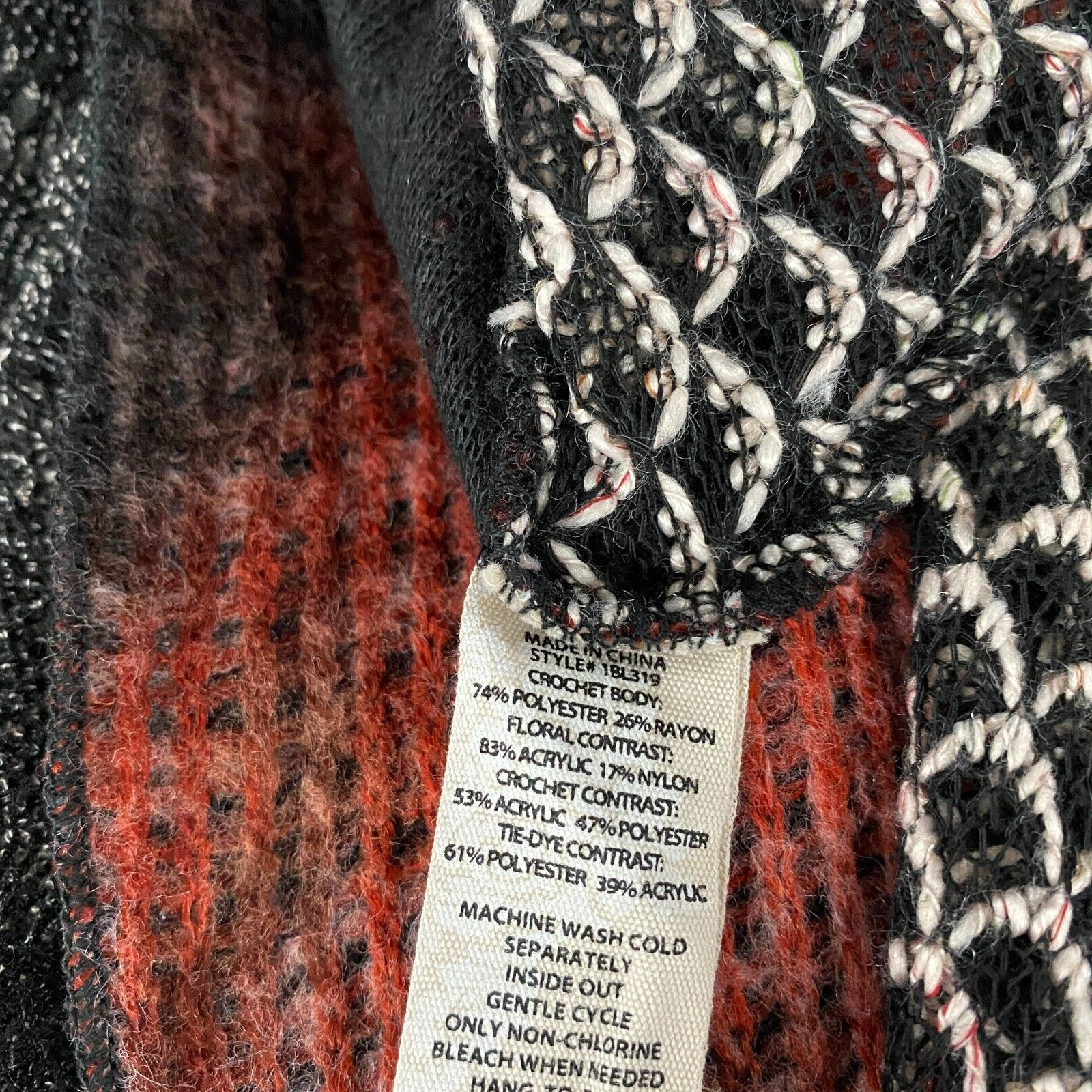 Soft Surroundings Cadigan Large Patchwork Open Fr… - image 7