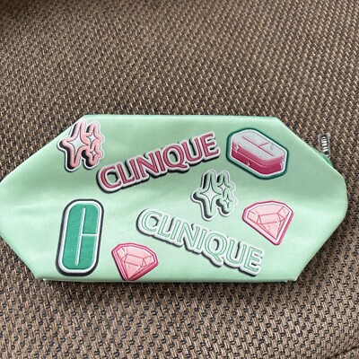 CLINIQUE GIFT WITH PURCHASE GREEN BAG NEW 2024 GIFT