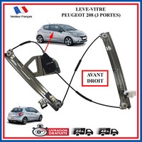 Fensterheber Mechanismus Vorn Rechts FüR Peugeot 208 3-TüRen 9673155180