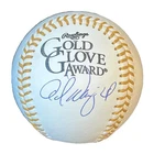 Adam Wainwright Signed Gold Glove Award Baseball JSA COA St. Louis Cardinals