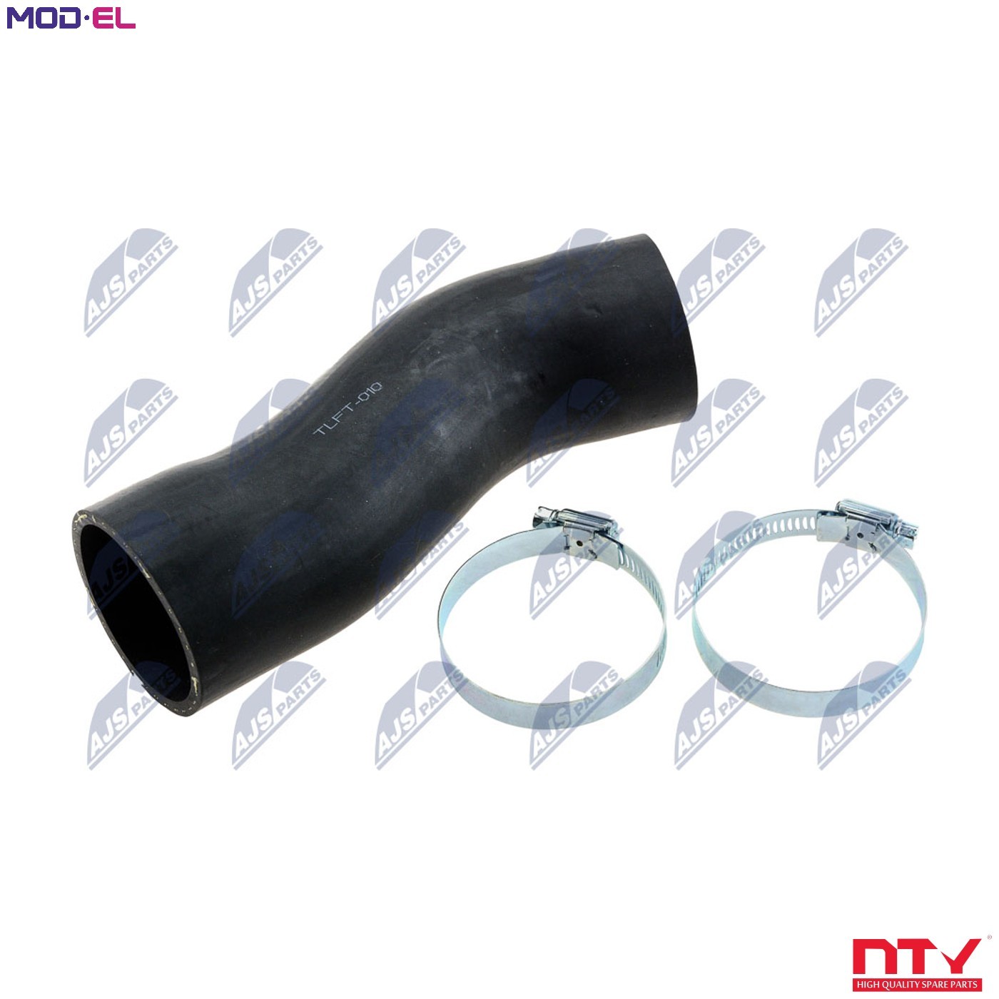 Air duct pipe Charge Air Cooler PE (Polyethylene) GPP-FT-010 NTY for FIAT - Image 8