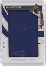 2022-23 Panini Immaculate Collegiate Jumbo Hats 2/10 Trevor Keels #JH-TKE 10qe