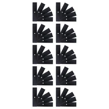 50 Pack USA Edger Blade Sharpened 9" x  2" Thickness 0.140" C.H. 3/8" D