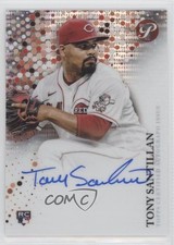 2022 Topps Pristine Pulsar Refractor 21/99 Antonio Santillan Tony Auto 1u6