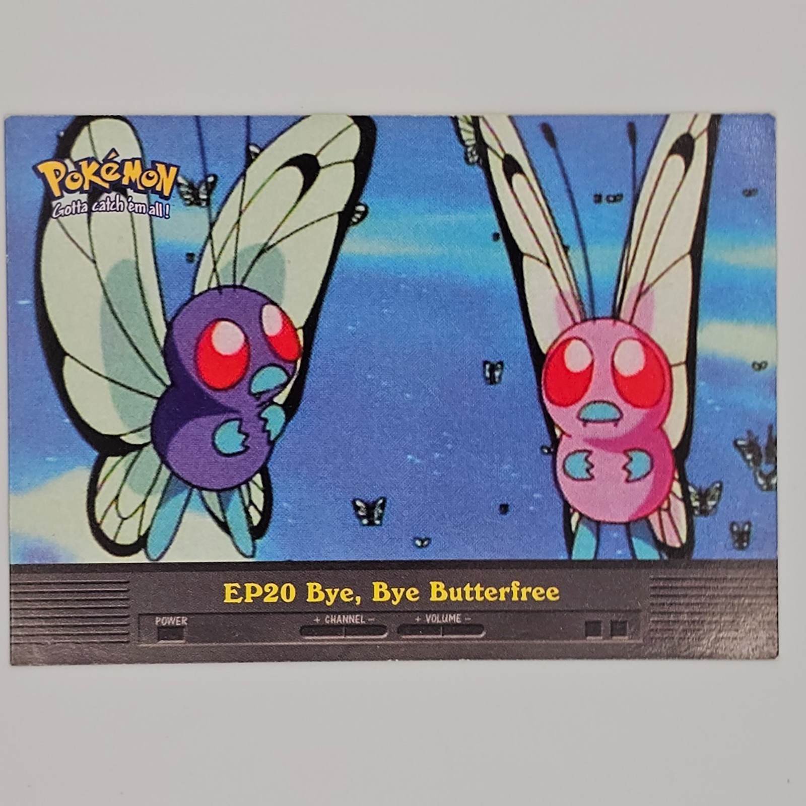 2000 Topps Series 2 Pokemon TV Animation EP20 Bye, Bye Butterfree - Non Holo