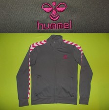 Jacket HUMMEL Women L PERFECT   Track Jacket Grey Tracksuit Gym Running