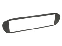 Autoradio Blende Einbaurahmen Montage 1-DIN Schwarz FüR Fiat Barchetta Typ 183