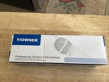 Brand New Wired Microphone By Yiowner Made in China Open Box Free Shipping M144